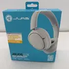 JLab JBuds Lux ANC Over Ear Headphones Wireless White Active Noise Cancelling