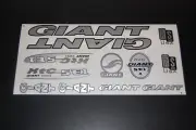Giant Stickers Silver & Black XTC SE1