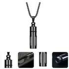 Perfume Bottle Pendant Miss Aromatherapy Necklace Scent Diffuser
