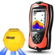 Sonar Fish Finder FF1108-1CWLA Rechargeable Wireless Sensor 45M Water Depth