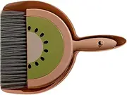 Short Broom Dustpan Set,Fruit Small Dustpan Brush Combo - Cartoon Kids Small Cleaning Brush Set, Portable Small Dustpan Brush Combo for Kids Adults