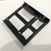 Metal 2.5 to 3.5 HDD Caddy Tray Sled Bracket Driver Bay Adapter Support 2x SSD