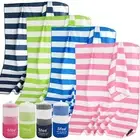 Sfee 2 in 1 Microfiber Oversized Beach Towel Quick Dry Travel Camping Super A...