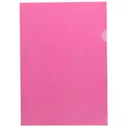 J.Burrows Recycled Letter File Single A4 Pink