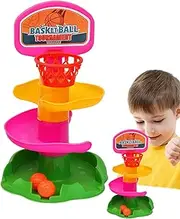 Rolling Ball Track Toy - Throwing Ball Slide Track Game - Early Education Sphere Moving Tower for Parent-Child Interaction