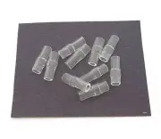 Clear Insulator - 3.5mm Male Bullet / 6.3mm Male Spade Terminal - 10 Pack Honda