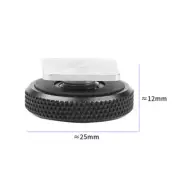 Stainless Steel 3/8" to 1/4" Inch Thread Adapter Screw Single Layer Cold Shoe CR