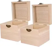 DECORNIJIA 1 Set Vintage present Storage Boxes Retro Jewelry Storage Case with Unique Buckle Design for Home Decoration and Convenient Carrying