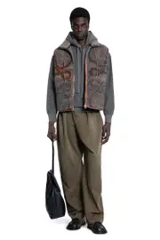 [LOEWE] LOEWE MAN BEIGE VESTS Beige