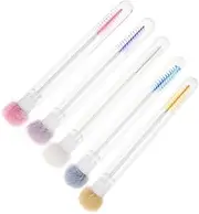 OATIPHO Luxury Eyelash Brush Brow Brush Set 5pcs Makeup Tools Lash Wands Mascara Wand for Natural Lashes Eyebrows Easy to Use