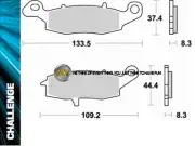 FOR SUZUKI SV 650 2003 03 FRONT SINTERED BRAKE PADS BRAKING METAL
