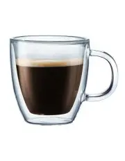 [Bodum] Bistro Espresso Cup Set of 2 150ml in Clear