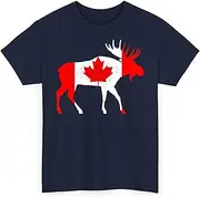 [Generic] Canada Flag Proud Canadian Moose Flag Pride Gift Unisex Shirt Women Men