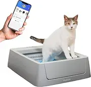 PetSafe ScoopFree Smart Self Cleaning Cat Litter Box - Smart Phone App Connected Automatic System