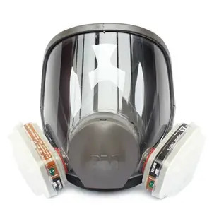 3M防毒面具全面罩呼吸面罩防塵防化6800噴漆化工呼吸器防毒氣裝備