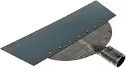 MERRYHAPY 1Pc Manual Cleaning Tool Steel Shovel for Livestock Manure Removal Durable Gardening Spade for Cage Cleaning Multi Purpose Ground Shovel with Sharp Edge