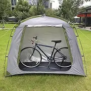 Waterproof Outdoor Bicycle Storage Shed, Bike Tent Coated Polyester, Bike Shelter with Floor Outdoor Accessory, Garden Tool Storage Cover