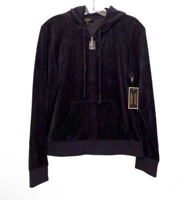 JUICY COUTURE BLACK LABEL LUXE ROBERTSON JACKET L
