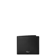 [Mulberry] Heritage Bifold Coin Wallet Black Small Classic Grain
