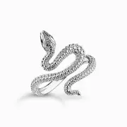 THOMAS SABO Ring Schlange Tempting Romance 925 Sterlingsilber TR2483-664-21