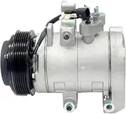 A/C AC Compressor，Compatible With Ford Mustang 5.0L BR3Z19703B 167661 168661255801 276049 TEM255801 TEM276049 2022111 144473 144473C
