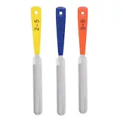 3Pcs Guitar Doubles Fret File Electric Guitar Fret Tool Fret Crowning File