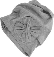 [ROMISBABA] Bow Turban Hat Witch Hat for Women Head Caps for Women Head Hair Cover Turban Hats Hijab Hats for Women Vintage Hats for Women Skull Caps Costume Hat Head Scarves Polyester