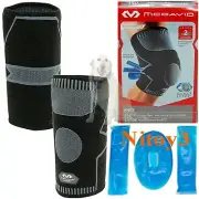Mcdavid Recovery Knee Compression Elastic Sleeve w/Cold Packs Men Knee: 15-17"