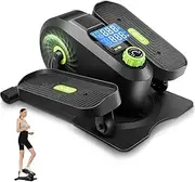 FUNMILY Under Desk Elliptical, Under Desk Bike Pedal Exerciser, Seated Elliptical, Work from Home Fitness, Mini Elliptical Machines,Portable Foot &Leg Pedal Exerciser-Stand or Sit