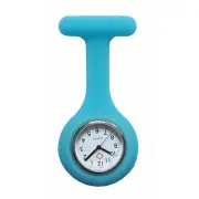 2 Pcs Colorful Silicone Doctor Fob Watch Pocket Nurse Watches with Clasp