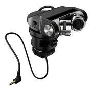Tascam TM-2X Stereo Condenser Microphone for DSLR Cameras with Shoe Mount