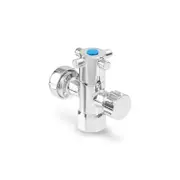Brasshards Capstan 2 Way Under Sink Valve 20mm x 15mm Chrome Lead Free