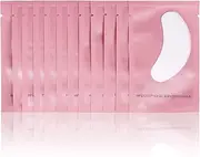 100 Pairs Set Under Eye Pads, Comfy and Cool Under Eye Patches Gel Pad for Eyelash Extensions Eye Mask Beauty Tool (Pink)