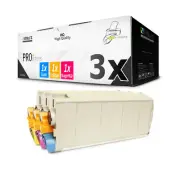 3x Ink Cartridges for OKI MC770dnf MC770dn MC760dnfax MC770dnvfax 45396301 Cmy