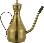 Olive Oil Bottle Stainless Steel Oil Drizzler Olive Oil Dispenser Can for Kitchen Tool Accessories Olive Oil Can Stainless Steel Oil Dispenser Olive Oil Dispenser Olive Oil Bottle