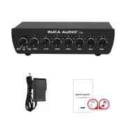 SUCA AUDIO EA7 Home Preamp Equalizer for Power Amplifiers Decoders & Audio Mixer
