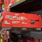 Milwaukee 3670-20 M18 FUEL 4-1/2" -6" Braking Grinder, Paddle Switch