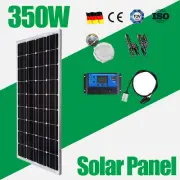 350W Solar Panel 12V 350 Watt Mono Caravan Camping Home Battery Power Charging