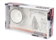 Silver Buffalo Star Wars Global Art Scene Boxed Ceramic Sushi Set, Black/White