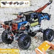 Building Blocks Set MOC RC APP Rebel Tow Truck Car Brick Model DIY Kids Toy 1806