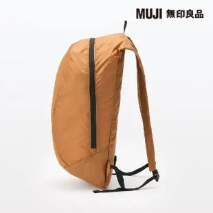 【MUJI 無印良品】可折疊撥水加工聚酯纖維後背包(共2色)