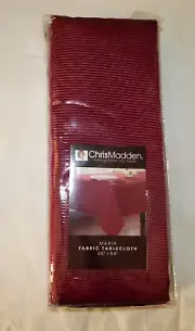 Chris Madden Maria Fabric Tablecloth Red