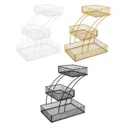 3 Tier Fruit Basket Bowl Storage Stand Wire Basket Fruit Holder for Kitchen