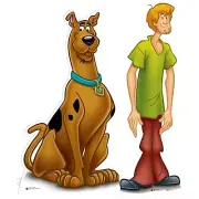 Scooby-Doo and Shaggy Cardboard Cutout Set of 2 Official Standees / Standups