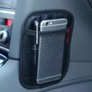 Car Interior Storage Net Pouch Bag Phone Holder Organizer Pocket Auto Accessory (for: Renault)