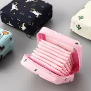 Cutie Pie - Printed Sanitary Pouch (4 Designs) Cactus - One Size