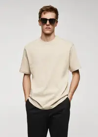 在飛比找ZALORA購物網優惠-Basic 100% Cotton Relaxed-Fit 