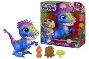 FurReal Friends Munchin Rex Plush Pet Blue 4+ Toy Play Baby Doll Dinosaur Dino