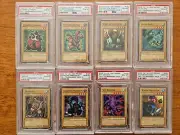 2002 Yu-Gi-Oh TP2 - Eight PSA 10 Graded Promo Cards - GEM MINT !