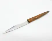 Thai Tools Kitchen Mini Knife to Extract Fruit Vegetable Vintage Hand Wooden V.3